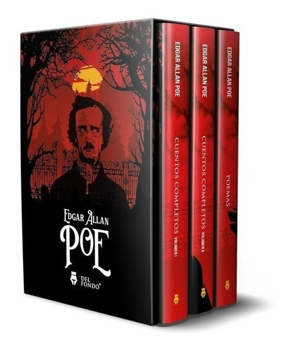 Estuche Cuentos Y Poemas Completos - Edgar Allan Poe