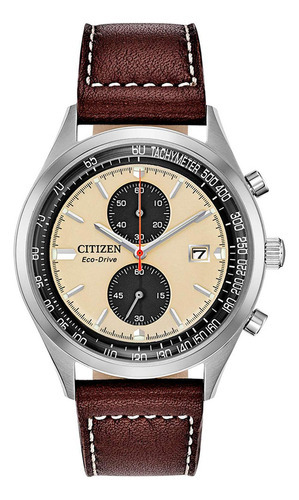 Reloj Citizen Eco-drive Chandler Vintage Ca7020-07a Hombre