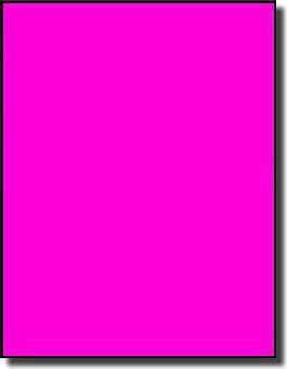 100 etiqueta Outfitters Full Hoja Laser Solo Color Rosa Neon