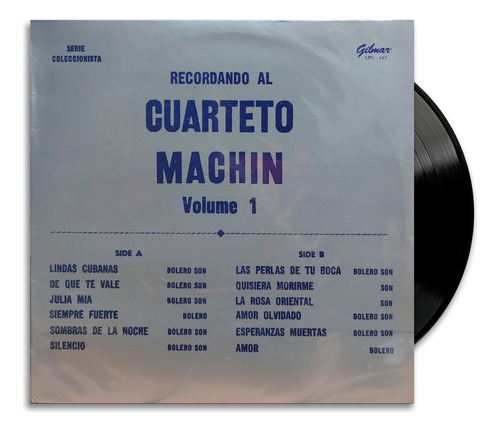 Cuarteto Machin - Recordando Al Cuarteto Machin Vol. 1 - Lp