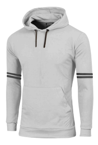 Buzo Canguro Capucha Gdo 24/7 Hombre Slim Fit Hoodie Premium