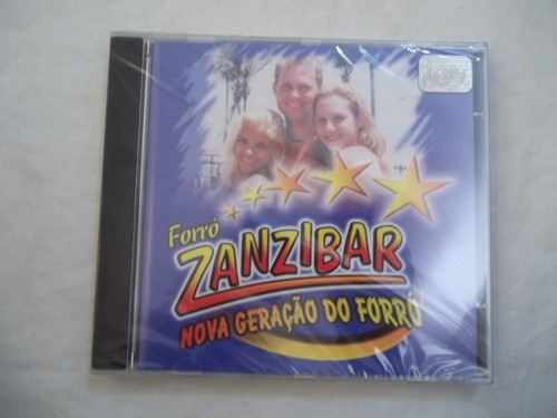 Cd - Forró Zanzibar - Nova Geração Do Forró