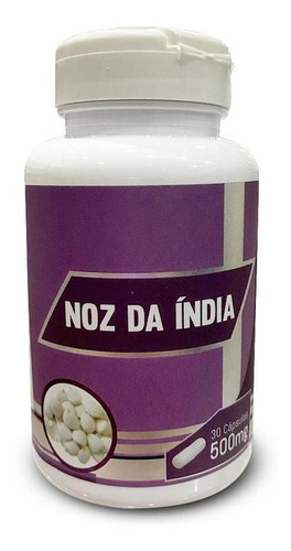 Nuez de la India, 30 cápsulas, 500 mg, sabor Sin sabor