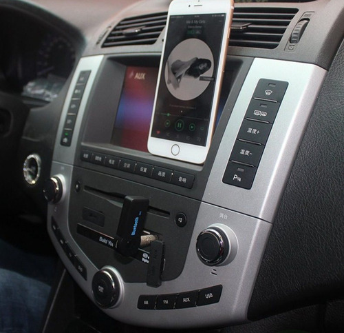Adaptador Veicular P2 Bluetooth Receptor Conversor P/ Carro