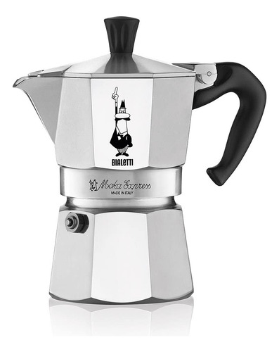 Cafetera Espresso 3 Tazas Bialetti Moka Express 06799