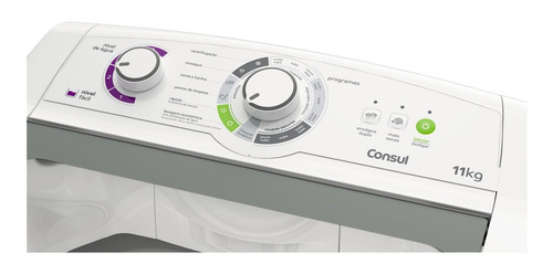 Máquina de lavar automática Consul hasta 11kg 220V - branco