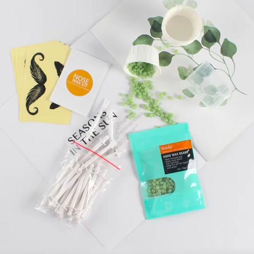 Kit Cera Depilación Elimina Vello Nariz Oreja Bigote Unisex