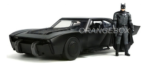 Batman The Batman 2022 + Batman Jada Toys 1:18 C/ Led Color Negro
