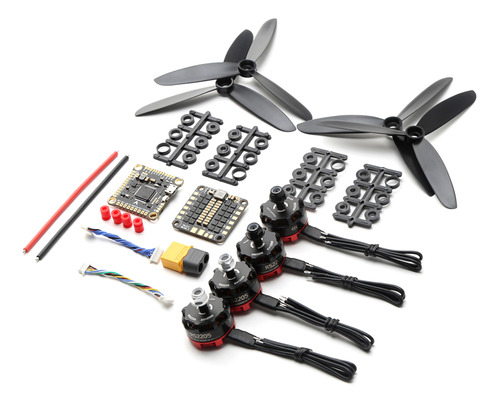 Drone Multicóptero Esc Brushless 2205 2300kv Fpv De Carreras