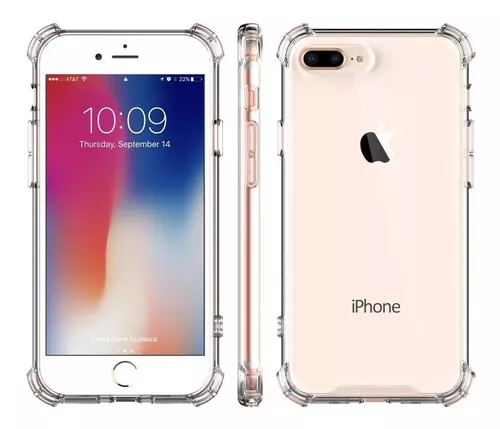 Carcasa Cool Iphone 7 Plus / Iphone 8 Plus Antishock Transparente