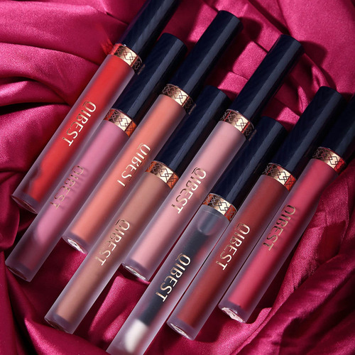 Set De Maquillaje Qibest, 8 Unidades, Lápiz Labial Líquido M