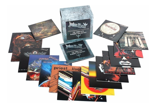 Judas Priest The Complete Albums Collection 19 Cd Box Set