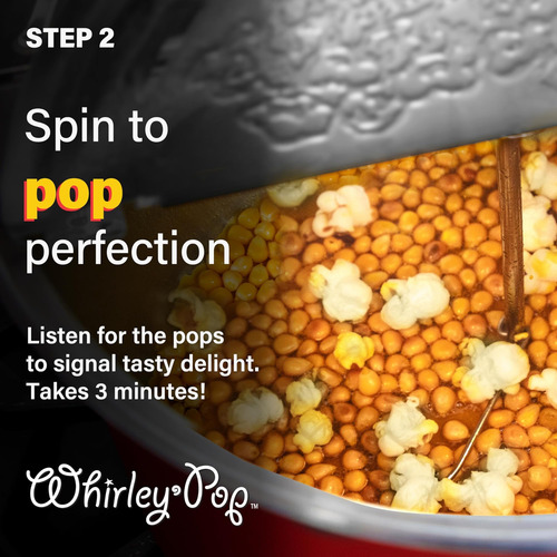 Máquina Para Hacer Palomitas De Maíz Whirley-pop Original -