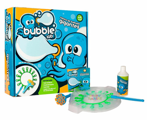 Burbujero Bubble Lab Fabrica De Burbujas Faydi Mundo Manias