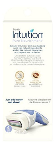 Schick Intuition Pure Nourishment Razor For Women With 2