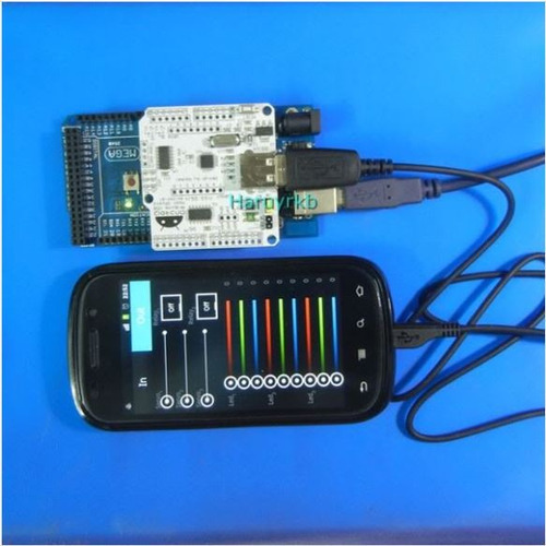 Shield Host Usb Google Android Adk Para Arduino Uno Mega