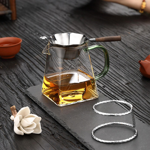 Colador De Té Con Mango De Madera, Infusor De Té Para Uso Do