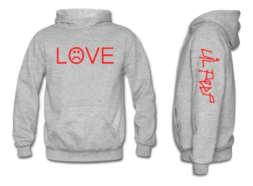 Poleron Canguro De Lil Peep Love Rap The King Store 10 Cuotas