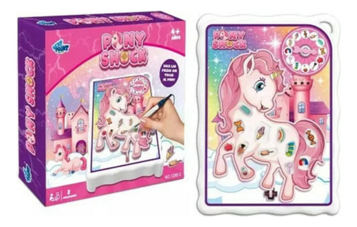 Juego Clásico De Mesa Pulsómetro Diseño Operando Unicornio