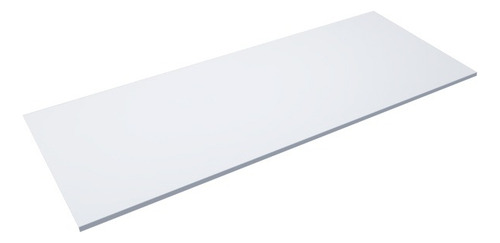 Prateleira Tampo Branco 140x80 25mm 100% Mdf Sem Suportes