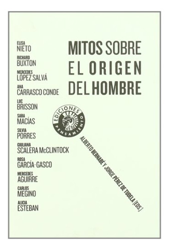 Libro Mitos Sobre El Origen Del Hombre De Bernabé Alberto Ed