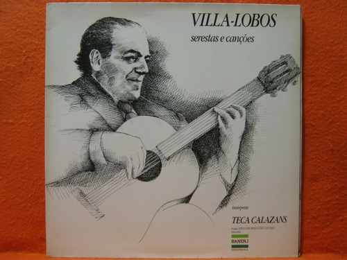 Villa Lobos Serestas E Canções - Lp Disco De Vinil
