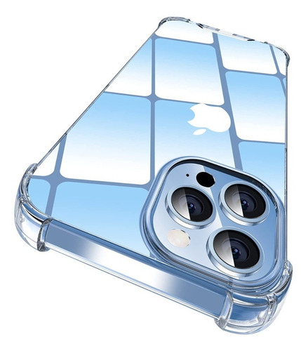 Carcasa Para iPhone 14 Pro Max 14pro 14 Silicón Transparente