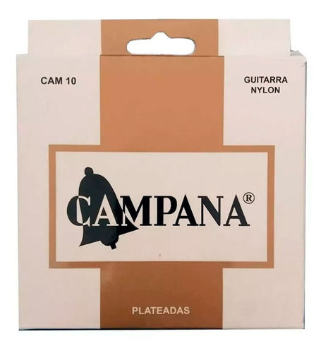 Encordado Guitarra Criolla Campana Cristal Cuerdas Nylon + Envio Full