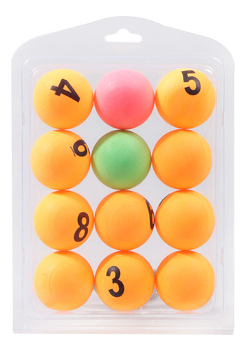 D Juego De Bolas De Ping Pong De Colores, Multifuncional Y