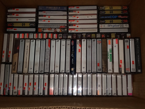 95 Cassettes Originales Y Marca Tdk Grabables Usados