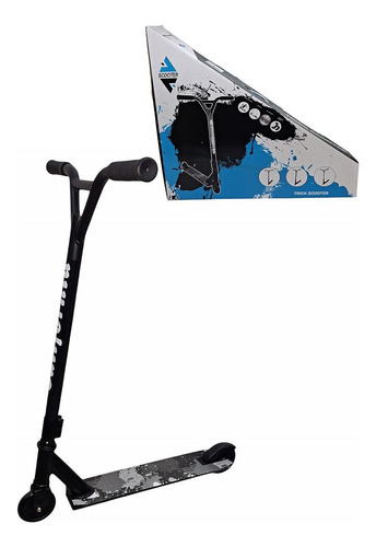 Monopatín De Pie Faydi Trick Scooter California Negro