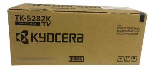 Tóner Kyocera Tk-5282k 1t02tw0us0 13000 Páginas, Negro /vc