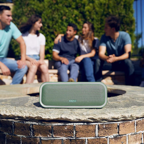 Parlante Doss Soundbox Pro+ Bt Resistente Al Agua Azul