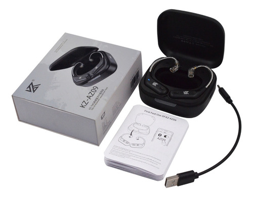 Módulo Bluetooth Para Fone De Ouvido Kz Az09 Pino B Black Preto