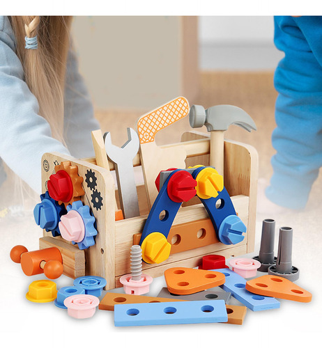 Toolbox Toy Box Desarrolla Habilidades Motoras Finas,