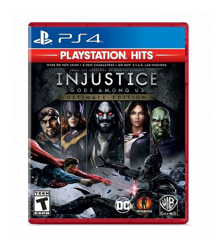 Injustice Gods Among Us (ultimate Edition) Ps4 Mídia Física