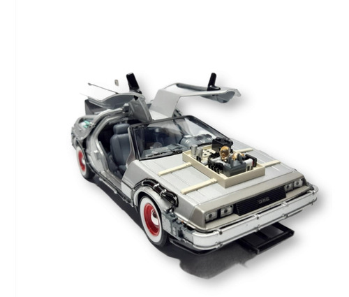 Miniatura Delorean De Volta Para O Futuro 3 Escala 1/24