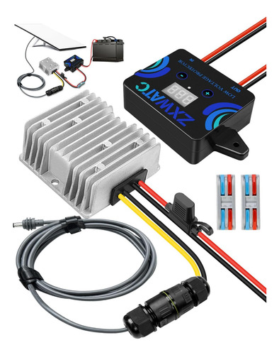 Kit Conversión Cc 12v A 30v 3.5a Con Protector Bajo Voltaje