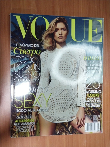 Revista Vogue Latinoamérica Hana Jirickova Abril 2013 Moda