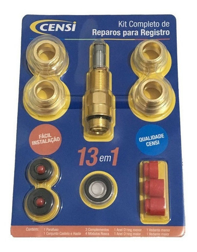 Imagem 2 de 2 de Kit Completo De Reparo P/ Registro - Censi