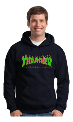 Buzo Hoddie Unisex Moda Modelos Varios Thrasher Mrb108