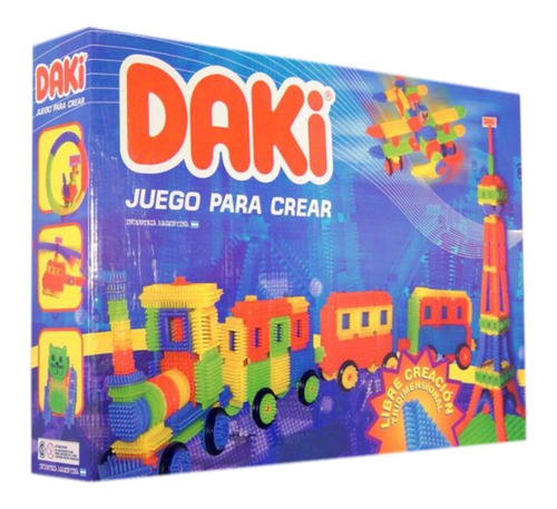 Daki 929 Caja Con 240 Piezas Bloques Surtidos Mundo Manias