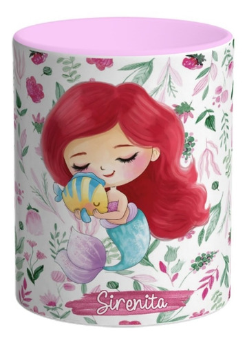 Taza Princesa Tierna La Sirenita - Ariel