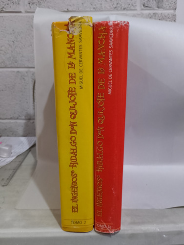 El Ingenioso Hidalgo Don Quijote De La Mancha 2 Tomos A24p (Usado)