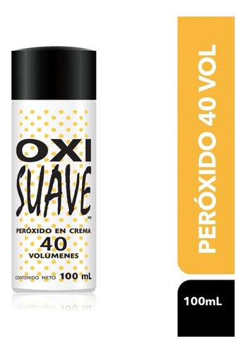 Peróxido En Crema Oxisuave 40 Volúmenes 100ml