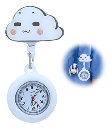 Reloj Bolsillo Enfermera Nurse Kawai Moda Dama Yoyo N003