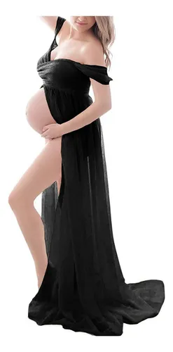 Maternidad Para Sesi n De Fotos Vestidos De Gasa De Embarazo