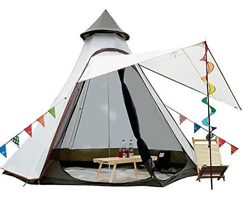 12'x10'x8'dome Camping Tent 5-6 Person 4 Temporada Xw1mz