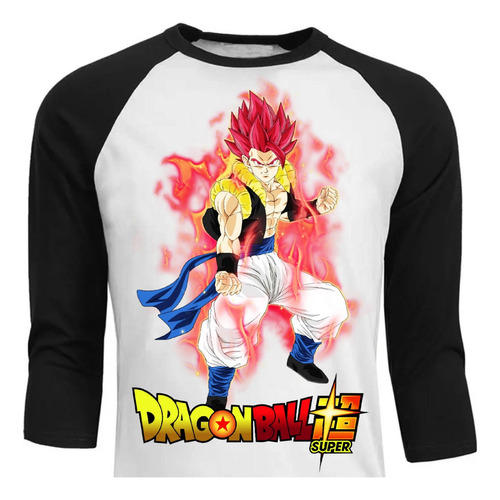 Dragon Gogeta Dios  Ball - Anime - Raglan - Polera (1)