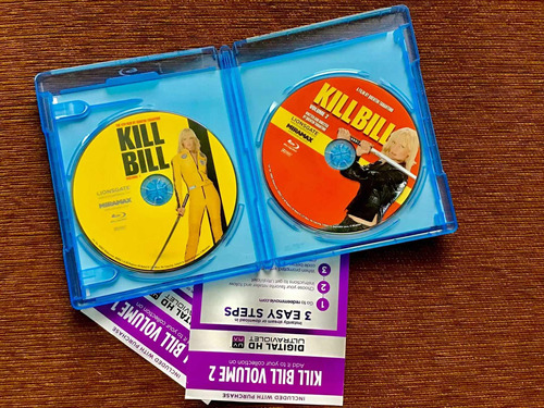 Kill Bill Volume 1 & 2 Double Feature Blu-ray + Digital